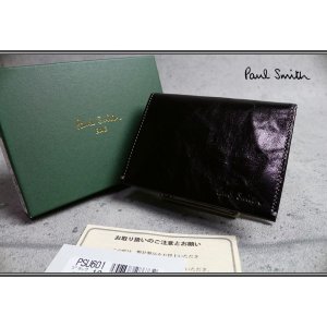 画像: ポールスミスPaul smithカンガルーレザー定期入れ