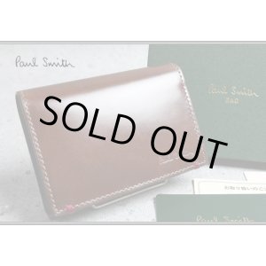 画像: ポールスミスPaul smithコードバン名刺入れ