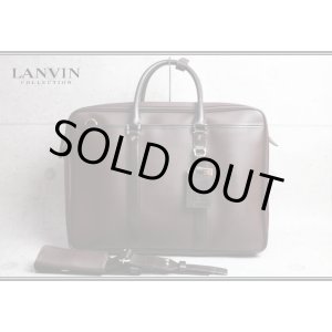 画像: ランバンコレクションPC入れ付多収納2wayビジネスバッグ/LANVIN COLLECTION