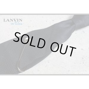 画像: ランバン オン ブルー日本製安全ピン付リネン ネクタイ/LANVIN en Bleu