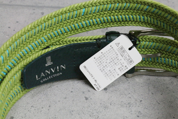 画像3: ランバン コレクション/LANVIN COLLECTION 日本製 最高級 ペーパーヤーン メッシュ ベルト